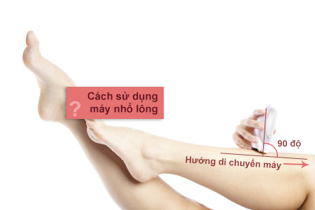 sử dụng máy tẩy lông, máy tẩy lông, máy triệt lông